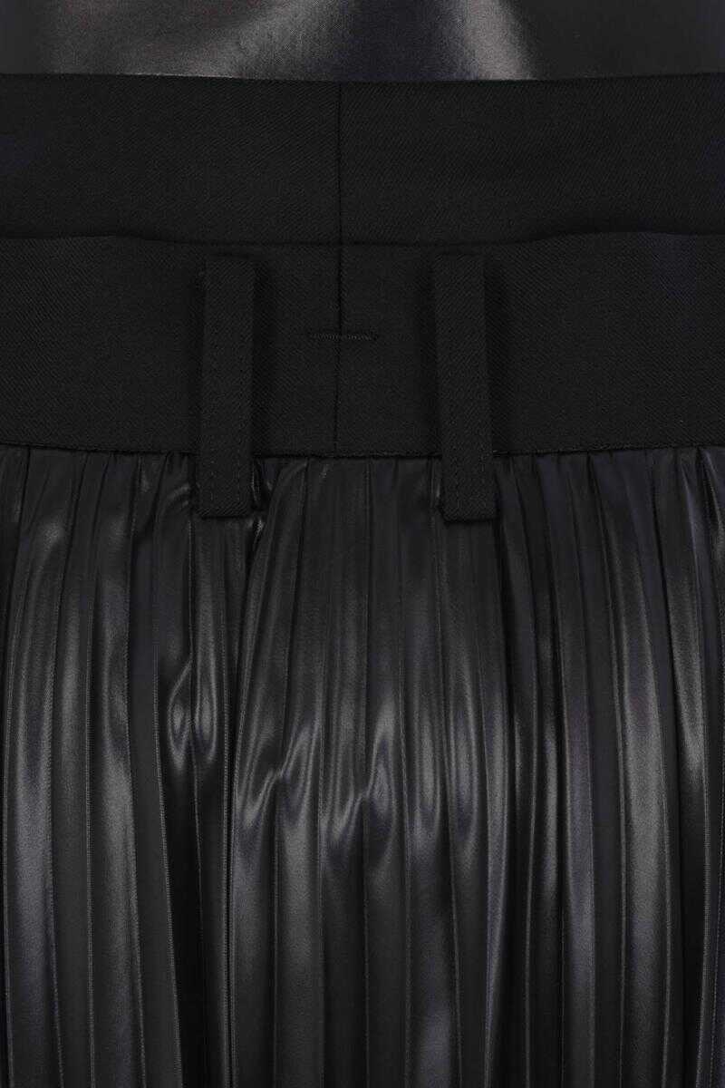 Pantaloni casual JUNYA WATANABE Junya Watanabe Trousers BLACK X BLACK Femei (BM 19153062) 4