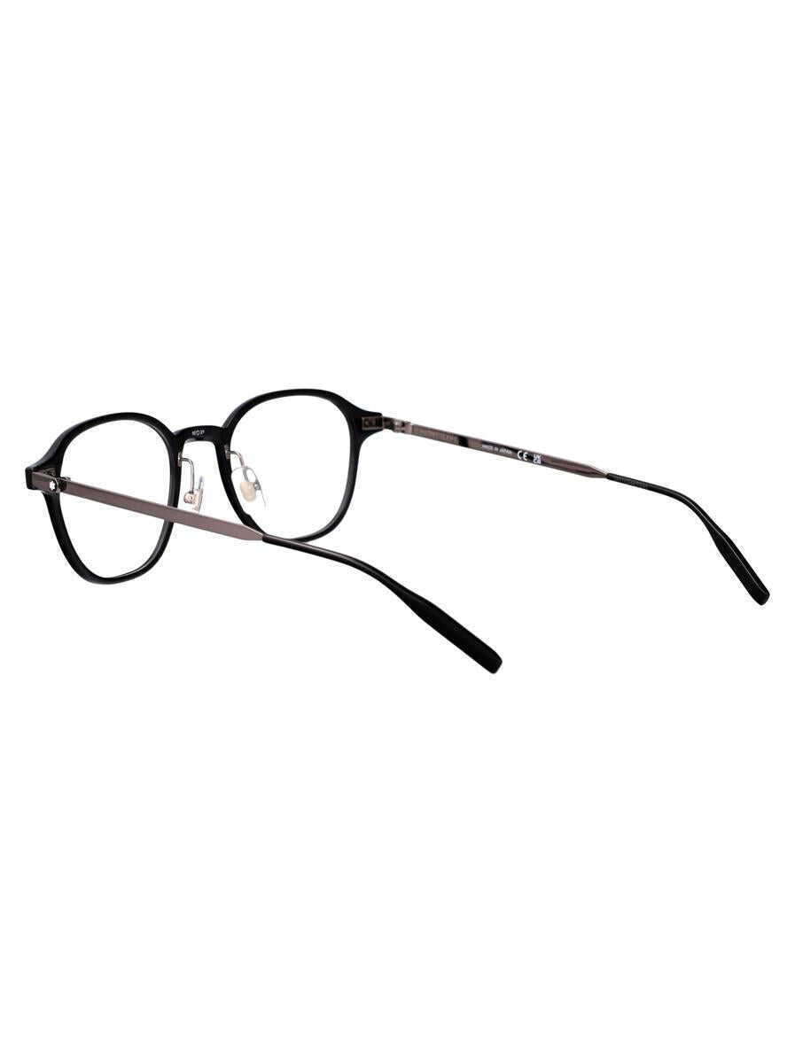 Ochelari de soare Montblanc Montblanc Optical BLACK-RUTHENIUM-TRANSPARENT Barbati (BM 19153590) 4