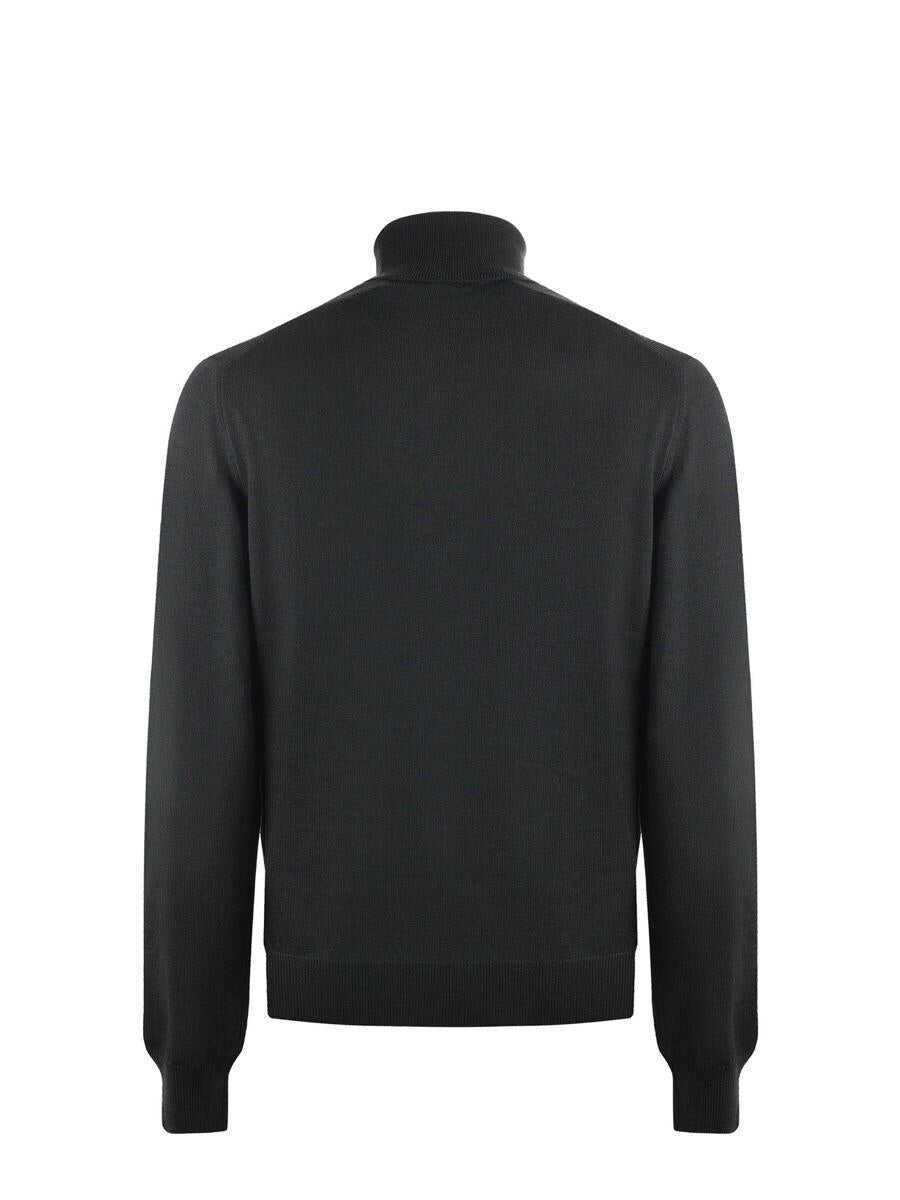 Pulovere Tagliatore Tagliatore  Sweaters VERDE SCURO MELANGE Barbati (BM 19153734) 3