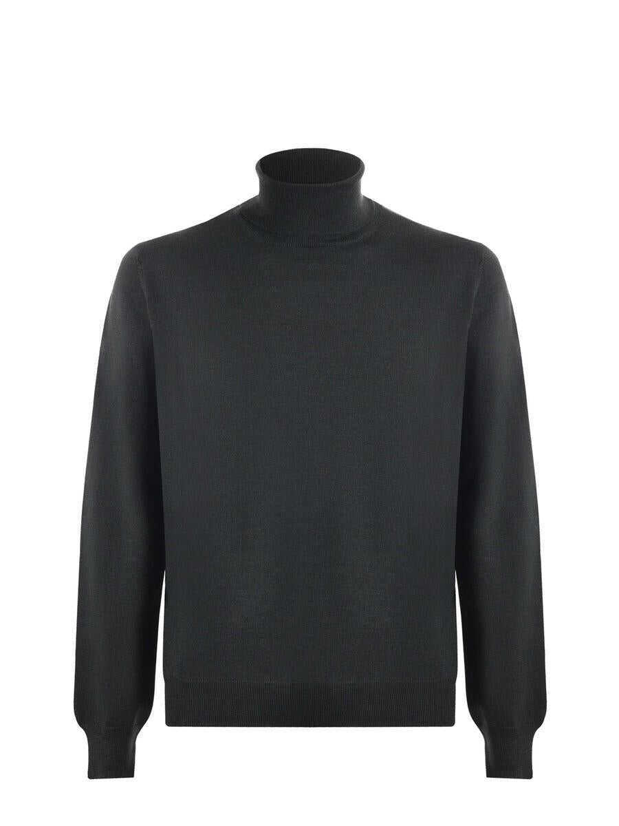 Pulovere Tagliatore Tagliatore  Sweaters VERDE SCURO MELANGE Barbati (BM 19153734) 1