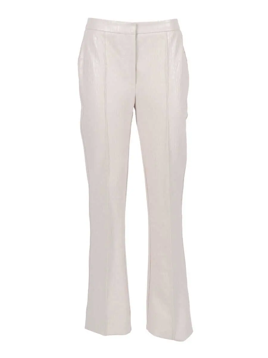 Pantaloni casual Elisabetta Franchi Elisabetta Franchi Pants WHITE Femei (BM 19154016) 1