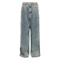 Blugi MM6 Maison Margiela Grey Cotton Denim Jeans Femei