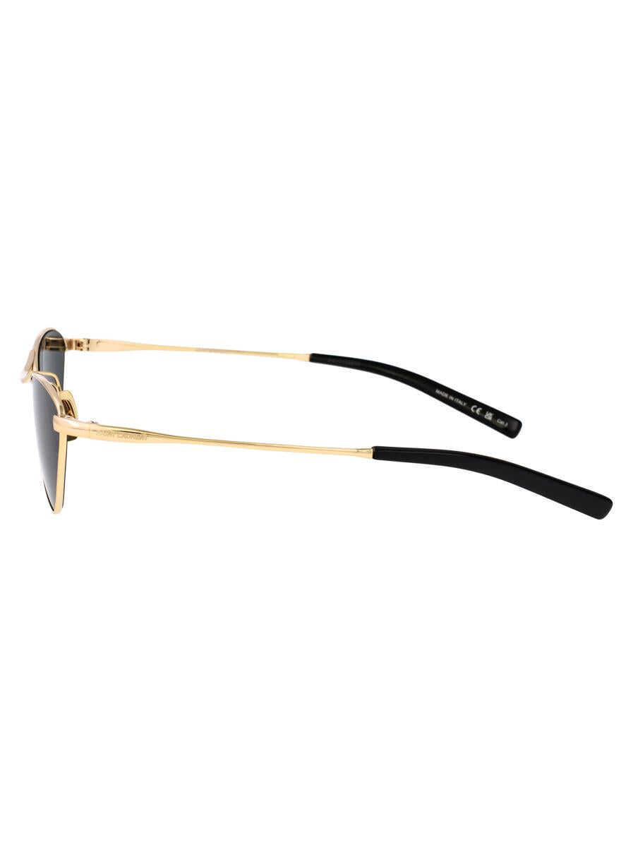 Ochelari de soare Saint Laurent Saint Laurent Eyewear Sunglasses GOLD-GOLD-BLACK Femei (BM 19154586) 3