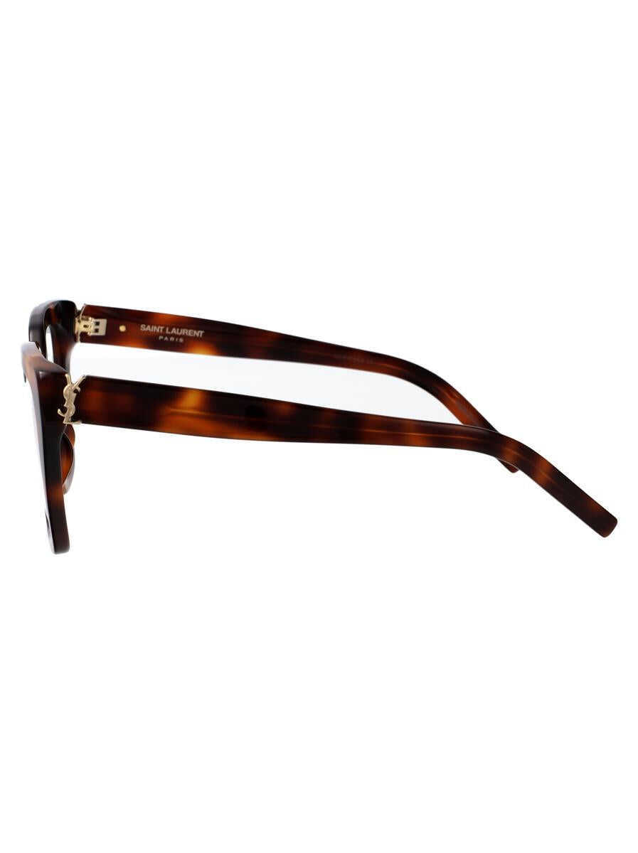 Ochelari de soare Saint Laurent Saint Laurent Eyewear Optical HAVANA-HAVANA-TRANSPARENT Femei (BM 19154634) 3