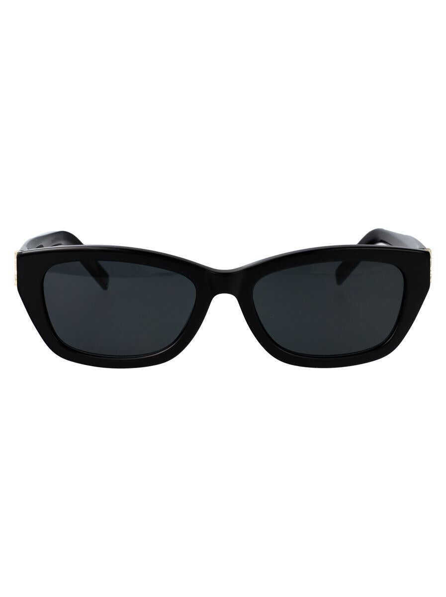 Ochelari de soare Saint Laurent Saint Laurent Eyewear Sunglasses BLACK-BLACK-BLACK Femei (BM 19154640) 1