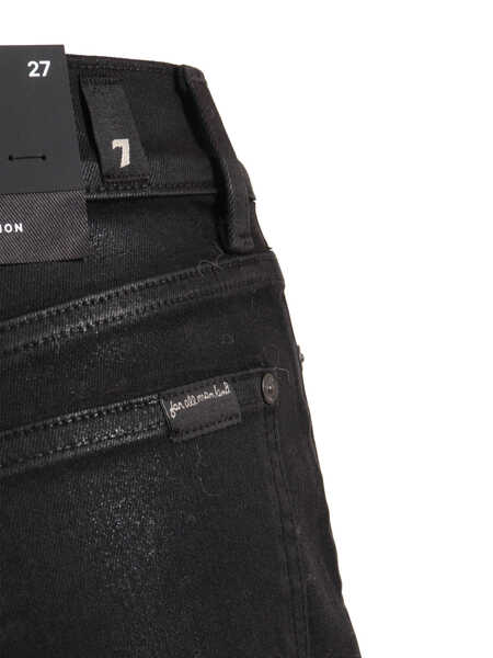 Blugi drepti 7 For All Mankind LOTTA Coated Black Black   Femei (BM 19155195) 3