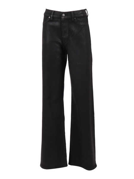 Blugi drepti 7 For All Mankind LOTTA Coated Black Black   Femei (BM 19155195) 1