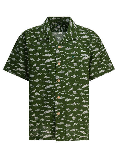 Camasi casual Montbell Shirts Green Barbati (BM 19155372) 1