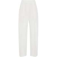 Pantaloni casual Sartorial Track Trousers in Virgin Wool crêpe Fluid twill Femei