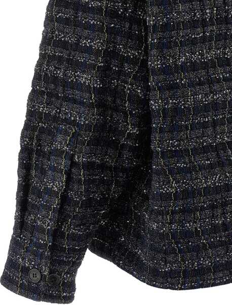 Jachete MISSONI BEACHWEAR Giacca wave pattern BLACK/BLUE Femei (BM 19155503) 3