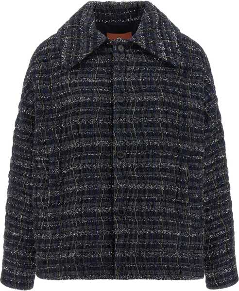 Jachete MISSONI BEACHWEAR Giacca wave pattern BLACK/BLUE Femei (BM 19155503) 1