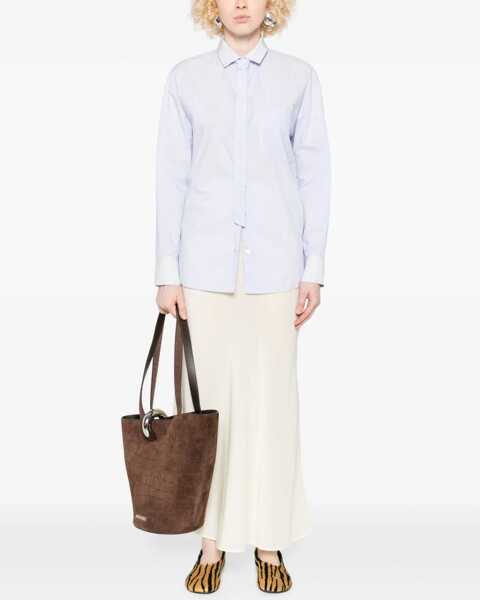 Camasi casual forteforte Oversized Cotton Poplin shirt CIEL Femei (BM 19155530) 2