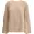 forte_forte perforated rib-knit pattern Sweater NUDE