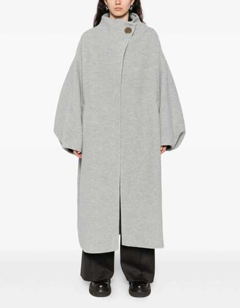Paltoane DARKPARK Oversized Coat in Melange Cashmere Wool GREY MELANGE Femei (BM 19155539) 2