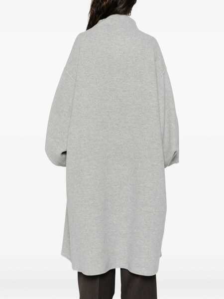 Paltoane DARKPARK Oversized Coat in Melange Cashmere Wool GREY MELANGE Femei (BM 19155539) 4