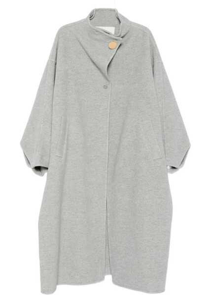 Paltoane DARKPARK Oversized Coat in Melange Cashmere Wool GREY MELANGE Femei (BM 19155539) 1