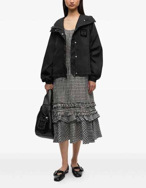 Jachete Ganni Recycled Nylon Jacket BLACK Femei (BM 19155551) 2