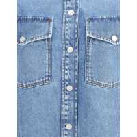 Camasi de blugi Dama - Camasi de blugi Jacob Cohen Western Cotton Denim Shirt LIGHT BLUE Femei (BM 19155593) - B-mall.ro