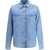 Jacob Cohen Western Cotton Denim Shirt LIGHT BLUE