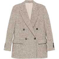 Jachete Virgin Wool and Silk mélange Jacket Femei
