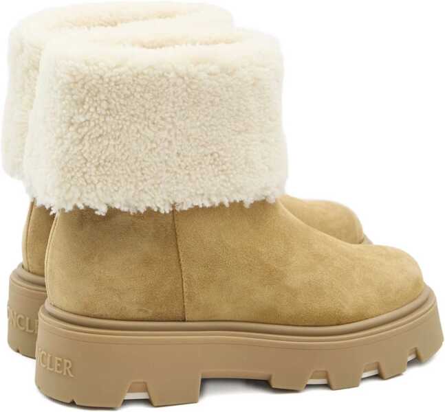 Incaltaminte Moncler Aurea Mid Boots BEIGE Femei (BM 19155665) 5