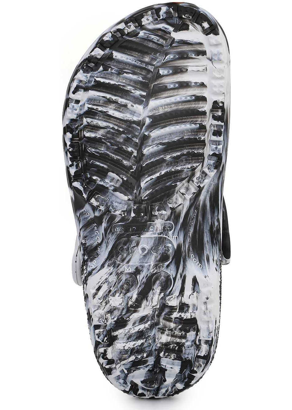 Saboti Crocs Classic Marbled Clog Black/White Barbati (BM 19155675) 7