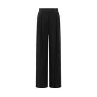 Pantaloni casual Alberta Ferretti Alberta Ferretti Black Wide Leg Pants Femei