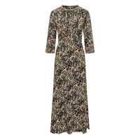 Rochii Ba&Sh Ba&Sh Long Dress With Animal Print Femei