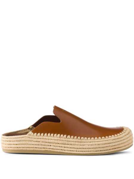 Sandale Prada Prada Mules BROWN Barbati (BM 19157367) 1