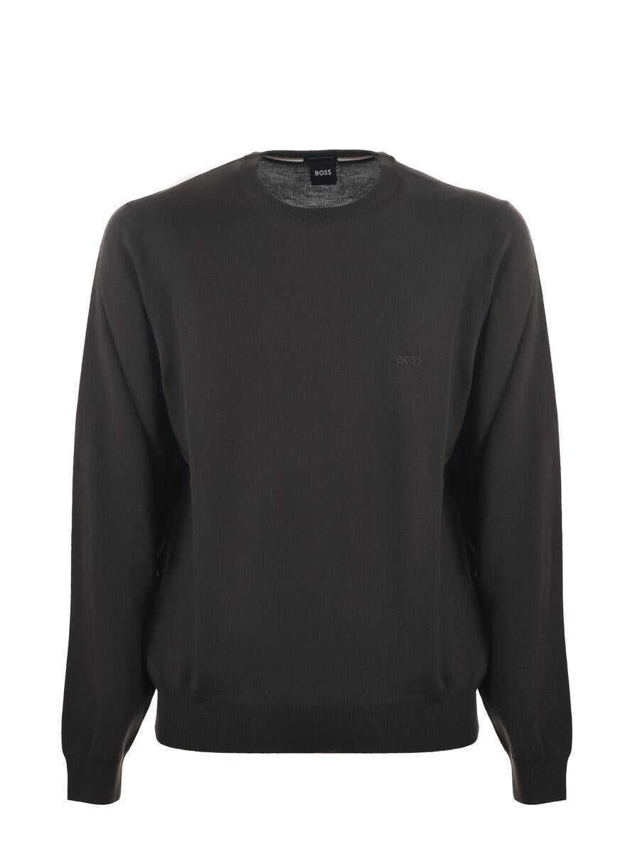 Pulovere Hugo Boss Boss  Sweater Green Barbati (BM 19157631) 1