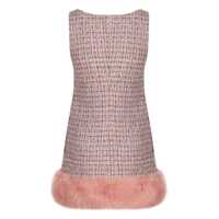 Rochii Self-Portrait Dama pagina 3 - Rochii Self-Portrait Self-Portrait Dress With Fur Hem PINK Femei (BM 19159209) - B-mall.ro