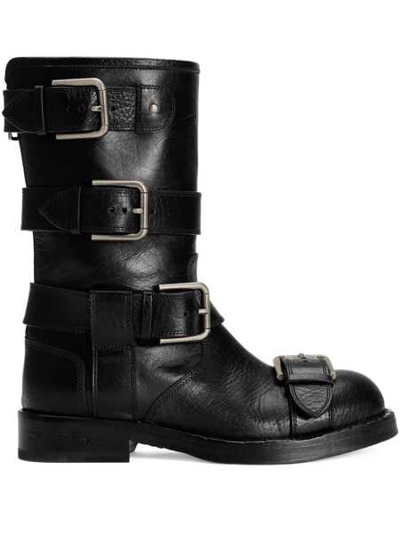 Bocanci Dolce & Gabbana Dolce & Gabbana Black Leather Boots Black Femei (BM 19159974) 1