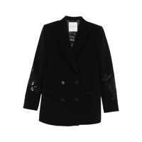Sacouri Ermanno Firenze Embroidered Double-Breasted Jacket Femei