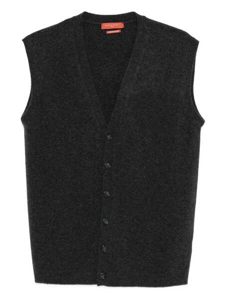 Pulovere Daniele Fiesoli Daniele Fiesoli Grey Sleeveless Vest GREY Barbati (BM 19160151) 1