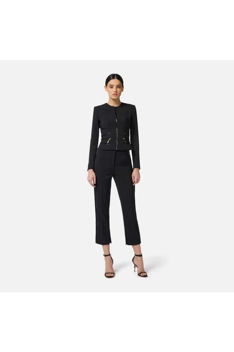 Sacouri Elisabetta Franchi Elisabetta Franchi Blazers Black Femei (BM 19160799) 2