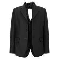 Sacouri Comme Des Garçons Double Layer Effect Blazer Femei