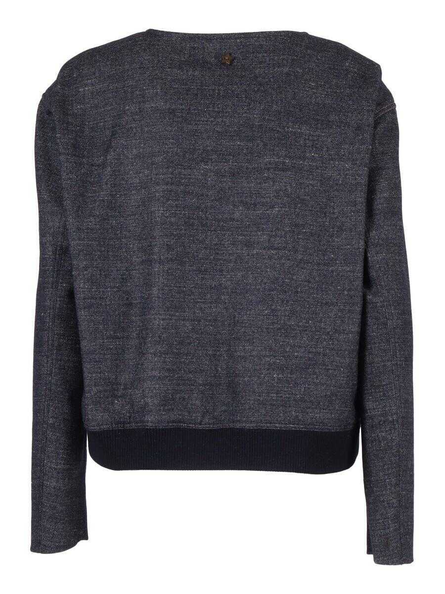 Paltoane Lorena Antoniazzi Lorena Antoniazzi Coat BLUE Femei (BM 19161138) 2