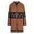 Max Mara 'S Max Mara Maxi Cardigan In Wool Blend Brown