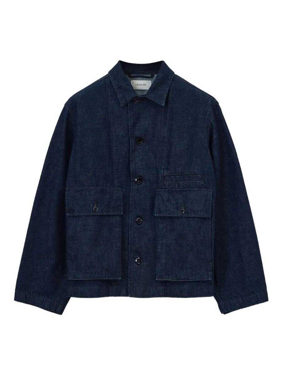 Geci LEMAIRE Lemaire Jacket BL DENIM INDIGO Barbati (BM 19161966) 1