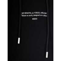 Bluze de trening Off-White Statement Skate Hoodie Black - White Barbati