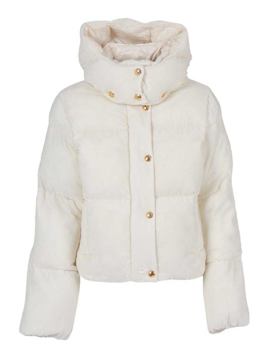 Geci Elisabetta Franchi Elisabetta Franchi Jacket WHITE Femei (BM 19162125) 1
