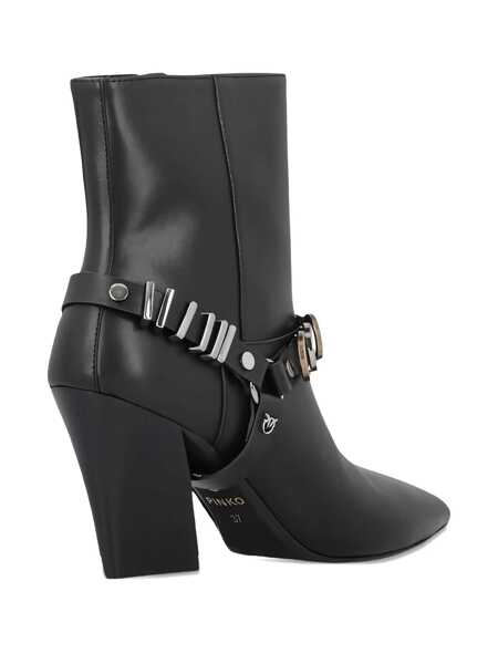 Bocanci Pinko Pinko  Boots Black Femei (BM 19162401) 2