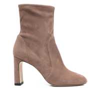 Pantofi cu toc Stuart Weitzman Babette Bootie 85 Taupe Femei