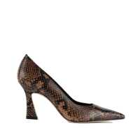 Pantofi cu toc Stuart Weitzman Vinnie 85 Pump Classic Snake Espresso Femei