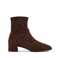 Pantofi cu toc Stuart Weitzman Maeve Bootie Brown Femei