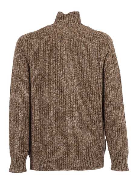 Cardigane Phi Fdl EXTRA FINE MERINO WOOL CARDIGAN Brown Barbati (BM 19163361) 2
