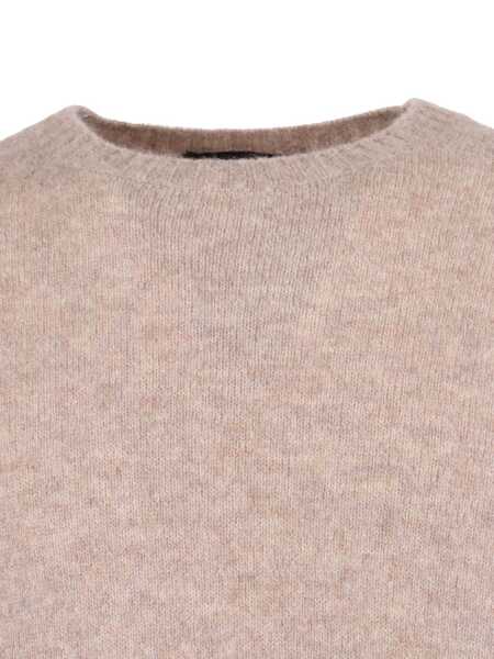 Pulovere Phi Fdl LONG SLEEVE CREW NECK SWEATER Beige Barbati (BM 19163415) 3