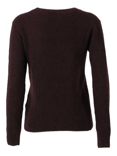 Pulovere Phi Fdl LS CREW NECK SWEATER Brown Femei (BM 19163466) 2