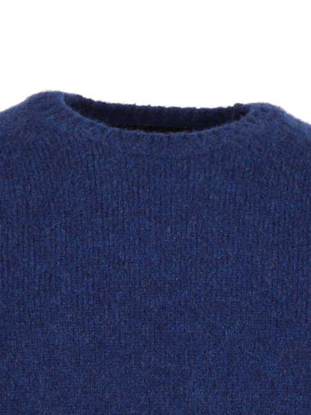 Pulovere Phi Fdl HAMMER SLEEVE CREW NECK SWEATER Blue Barbati (BM 19163487) 3