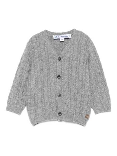 Veste sport Tartine et Chocolat WAISTCOAT Gray Baieti (BM 19163508) 1